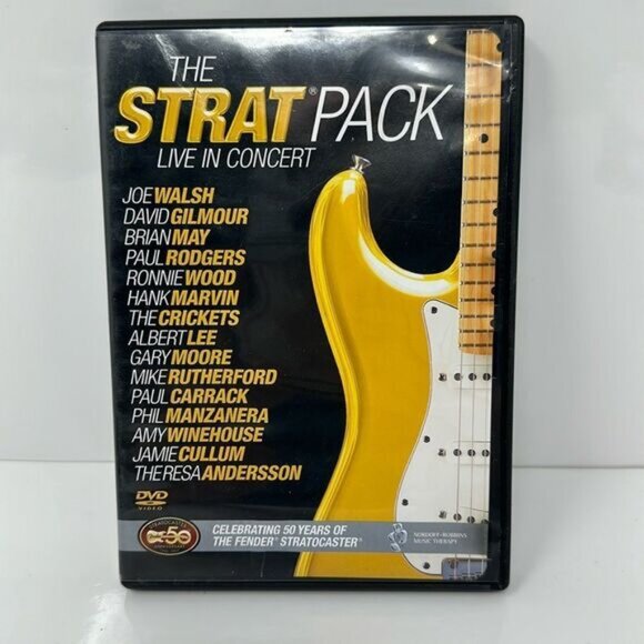 50th anniversary Fender Stratocaster The Strat pack live concert dvd - Picture 1 of 2